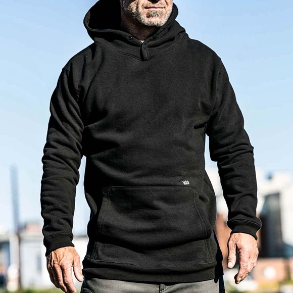 1620 Workwear Inc Multicam Full Tech Work Hoodie Sz S In Black